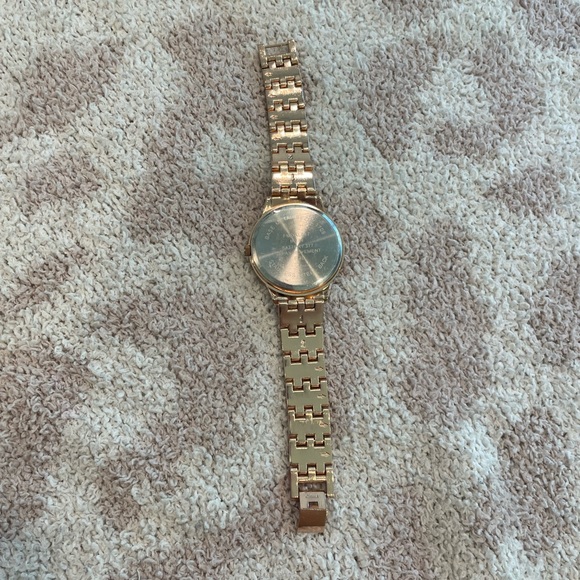 Rose‎ Gold Rhinestone-Encrusted Chic Watch - Picture 2 of 8